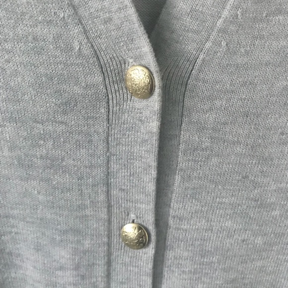 Banana Republic Gray Merino Cardigan - Picture 4 of 6